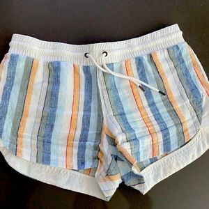 Athleta linen shorts